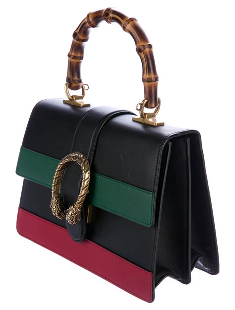 gucci dionysus small leather top handle bag|Gucci dionysus denim bag.